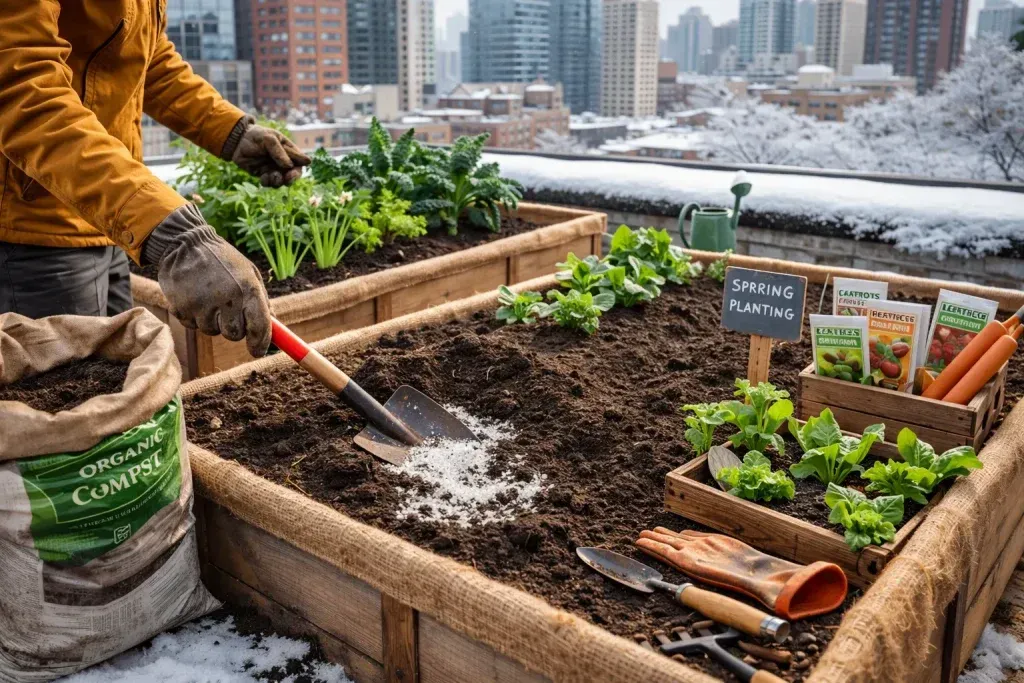 Zimski Vodič za Urbane Vrtlare: Što Saditi i Kako Pripremiti Tlo za Proljeće