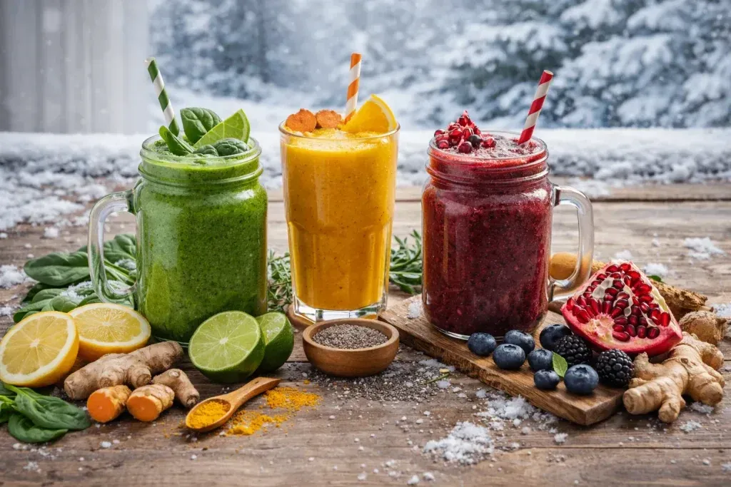 Zimski Smoothie Napici za Detoks i Jačanje Imuniteta