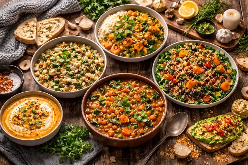 Brzi i Jednostavni Veganski Recepti za Hladne Dane