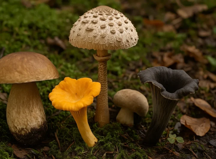 Vrste Jestivih Gljiva u Europi – Veliki Vodič Kroz Najpoznatije i Najcjenjenije Gljive