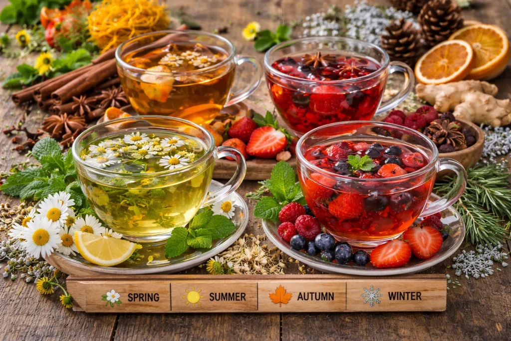 Kako Odabrati Pravi Čaj Prema Godišnjem Dobu