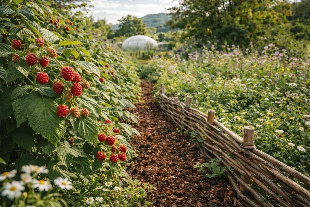 Permakulturni Uzgoj Malina – Živi Rub Vrta koji Hrani i Tlo i Čovjeka