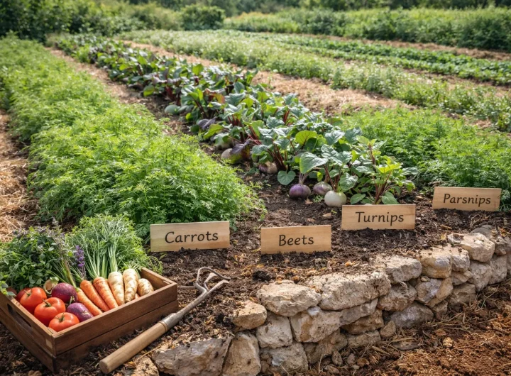 Organski Uzgoj Korjenastog Povrća uz Plodored – Mrkva, Cikla, Repa i Pastrnjak