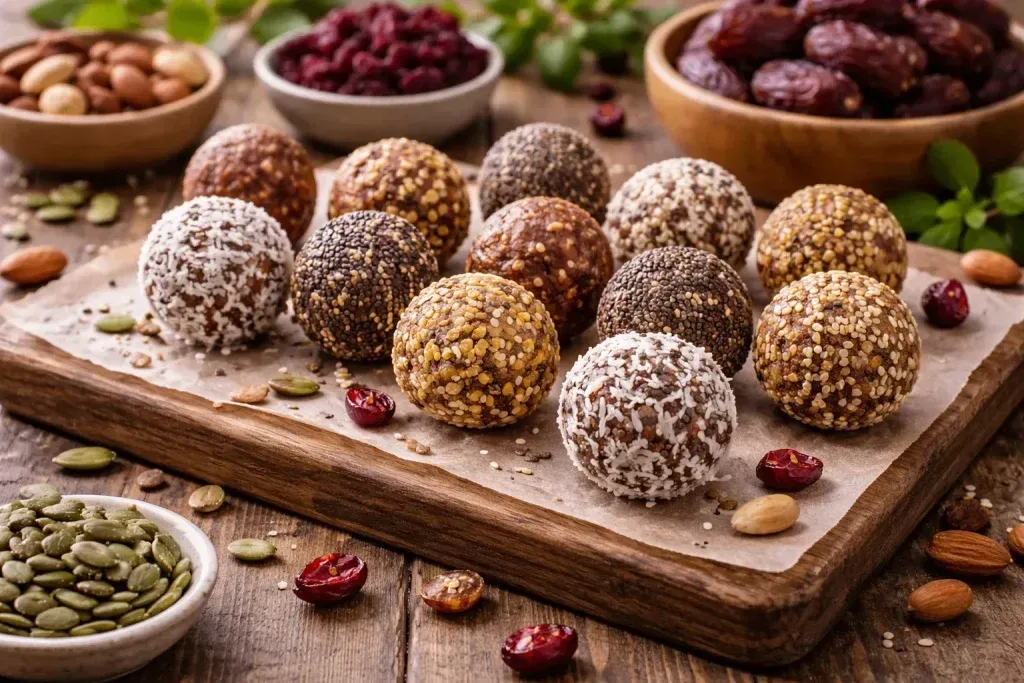 Energetske Kuglice Od Voća i Sjemenki