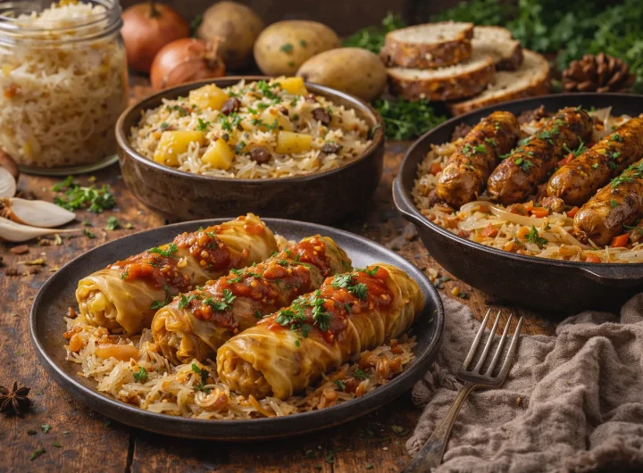 Veganski Recepti s Kiselim Kupusom – Tradicionalna Zimska Hrana na Moderan Način