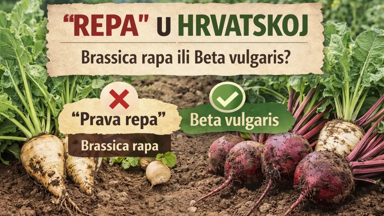 Što se u Hrvatskoj Podrazumijeva Pod Pojmom “Repa” – Brassica rapa ili Beta Vulgaris?