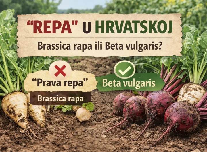 Što se u Hrvatskoj Podrazumijeva Pod Pojmom “Repa” – Brassica rapa ili Beta Vulgaris?
