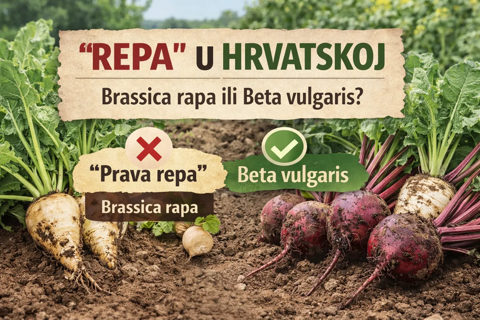 Repa Rastlina Što se u Hrvatskoj Podrazumijeva Pod Pojmom “Repa” – Brassica rapa ili ...