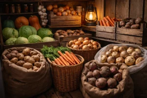 Najbolje Vrste Povrća za Skladištenje Tijekom Zime