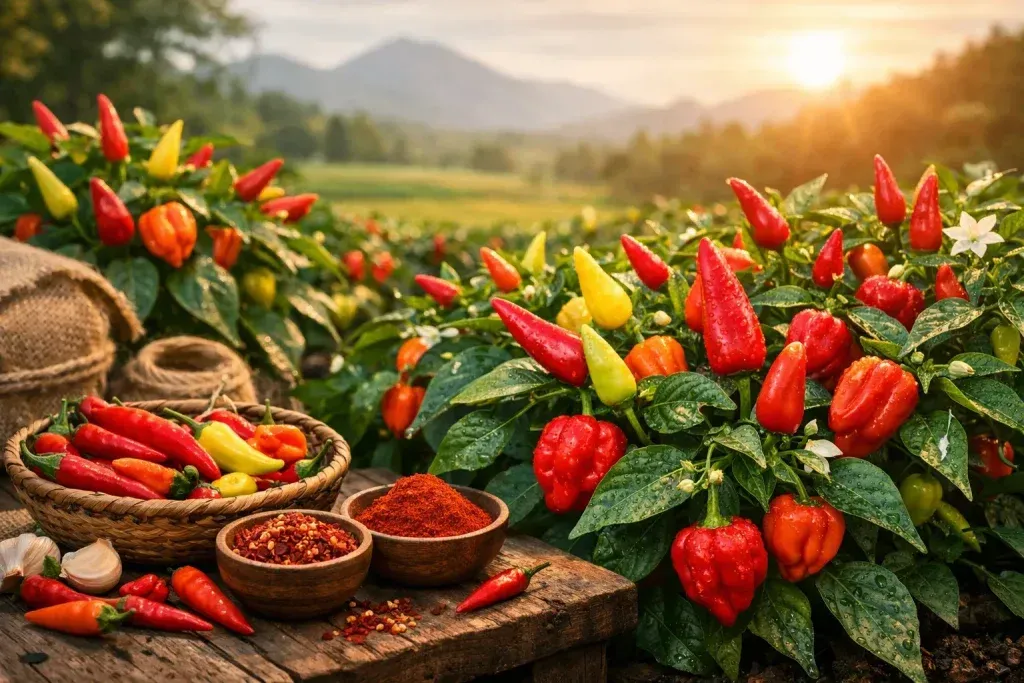 Organski Uzgoj Ljutih Papričica – Ekološki Uzgoj Chili Papričica Punog Okusa i Ljutine