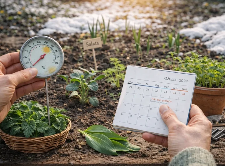 Kako Prepoznati Pravo Vrijeme za Prve Proljetne Sadnje