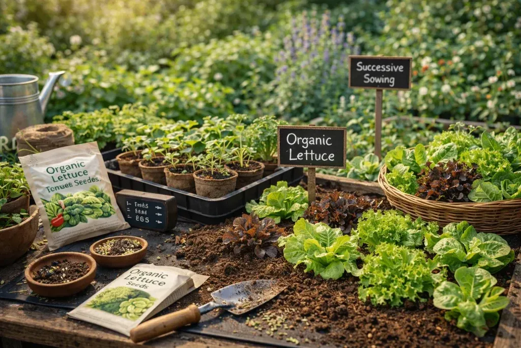 Organski Uzgoj Salate u Ekološkom Vrtu – Kontinuirana Sjetva i Zdrav Urod