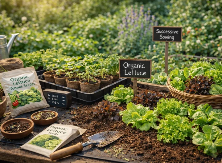Organski Uzgoj Salate u Ekološkom Vrtu – Kontinuirana Sjetva i Zdrav Urod