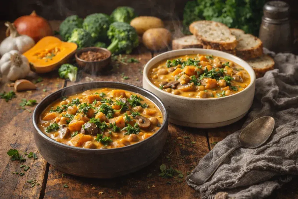 Kremasti Veganski Gulaši: Recepti za Savršeno Gusto Zimsko Jelo