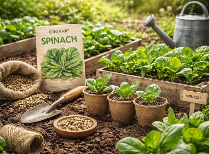 Organski Uzgoj Špinata iz Sjemena – Jednostavan Uzgoj u Proljetnim i Jesenskim Uvjetima