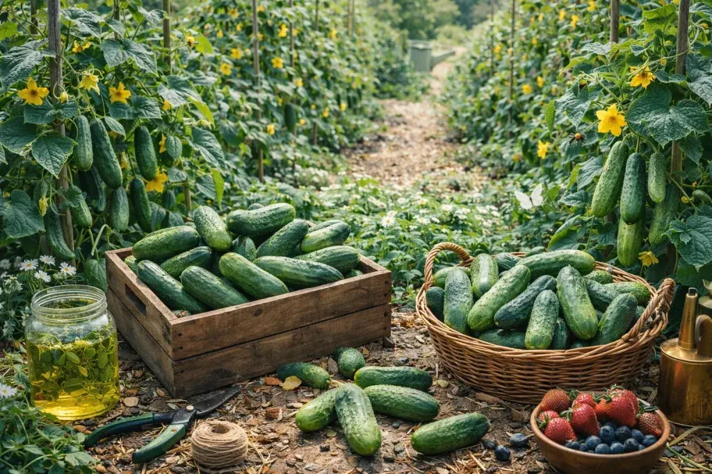 Organski Uzgoj Krastavaca – Prirodan Uzgoj Hrskavih i Osvježavajućih Plodova