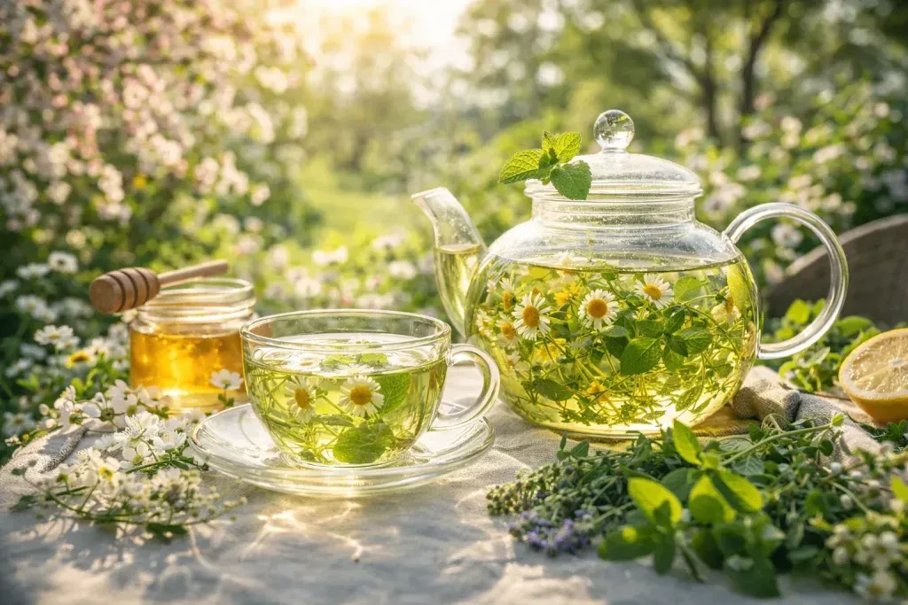 Zašto Su Lagani Biljni Čajevi Idealni u Proljeće