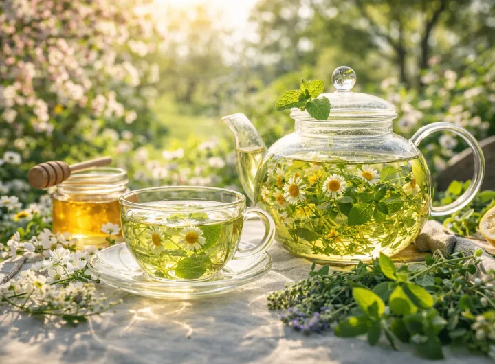 Zašto Su Lagani Biljni Čajevi Idealni u Proljeće