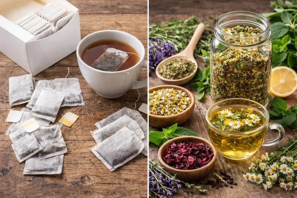 Kako Zamijeniti Industrijske Čajeve Domaćim Biljnim Mješavinama