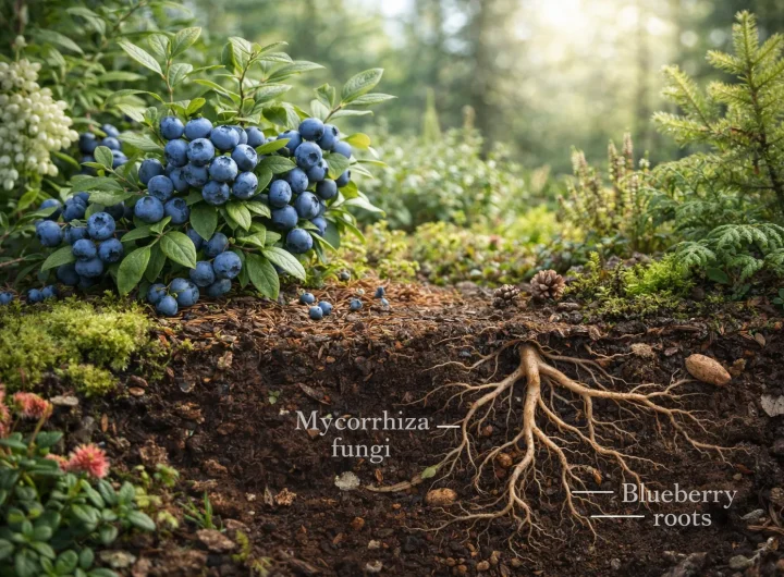 Permakulturni Uzgoj Borovnica – Kiseloljubiva Voćka u Harmoniji s Tlima i Mikorizom