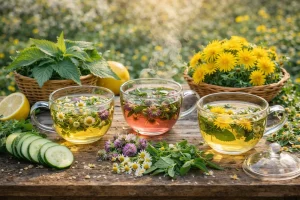Proljetni Čajevi Koji Podržavaju Prirodni Detox Organizma