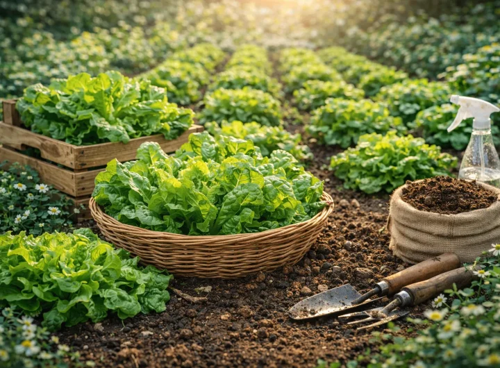 Organski Uzgoj Salate – Brz Rast, Svježi Listovi i Uzgoj bez Kemikalija
