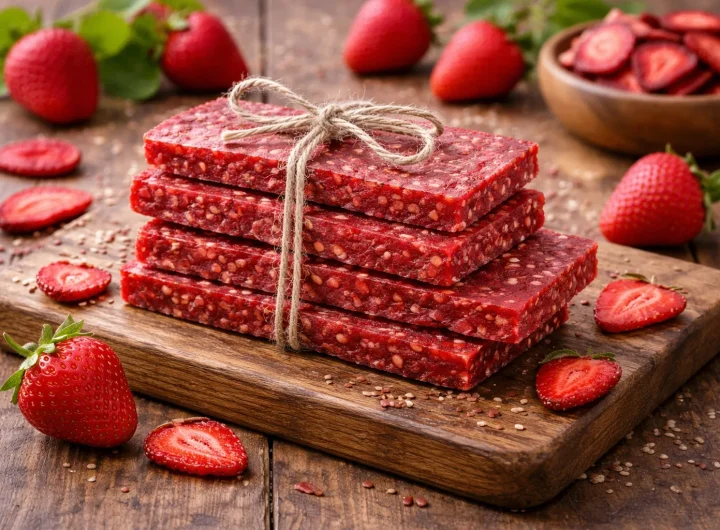 Sušene Jagode U Pločicama – Praktična Voćna Grickalica