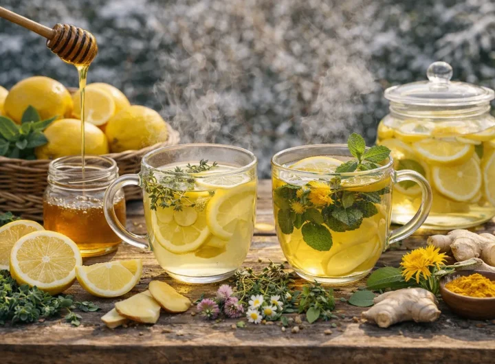 Topli Napici s Limunom za Kraj Zime i Jačanje Imuniteta