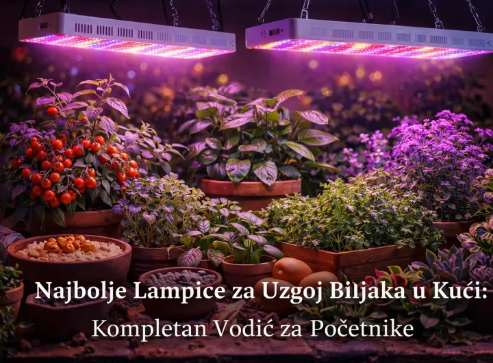 Najbolje Lampice za Uzgoj Biljaka u Kući: Kompletan Vodič za Početnike