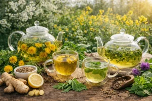 Čajevi za Jetru i Probavu u Proljetnom Razdoblju