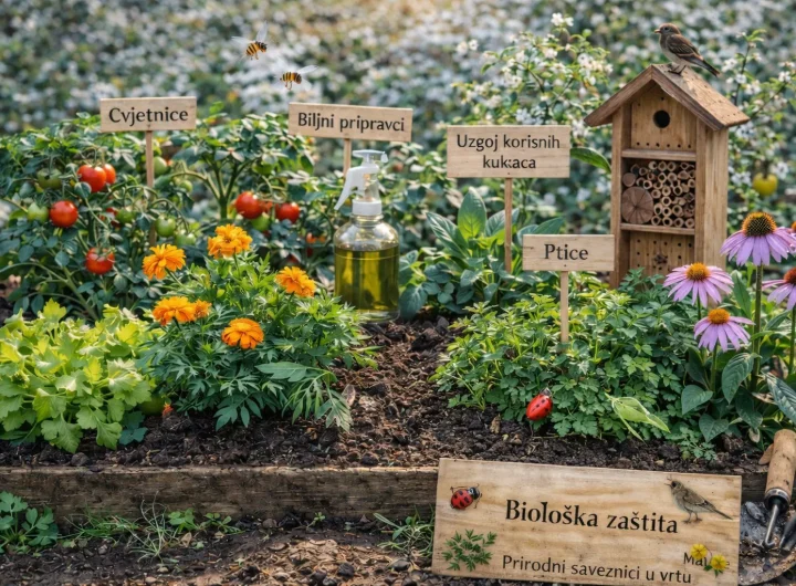 Organski Uzgoj uz Biološku Zaštitu – Prirodni Saveznici u Vrtu