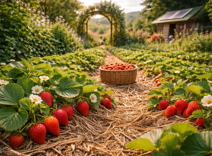 Permakulturni Uzgoj Jagoda – Niski Pokrov Tla koji Donosi Slatke Plodove