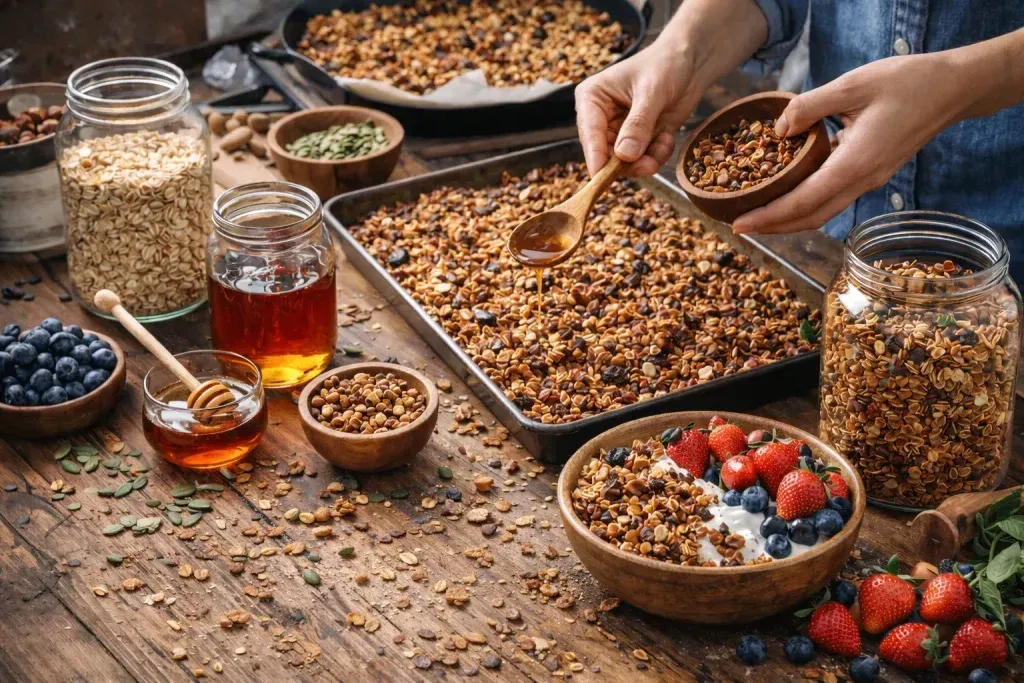 Granola – Kako Nastaje, Zašto Je Zdrava i Kako Napraviti Domaću Verziju