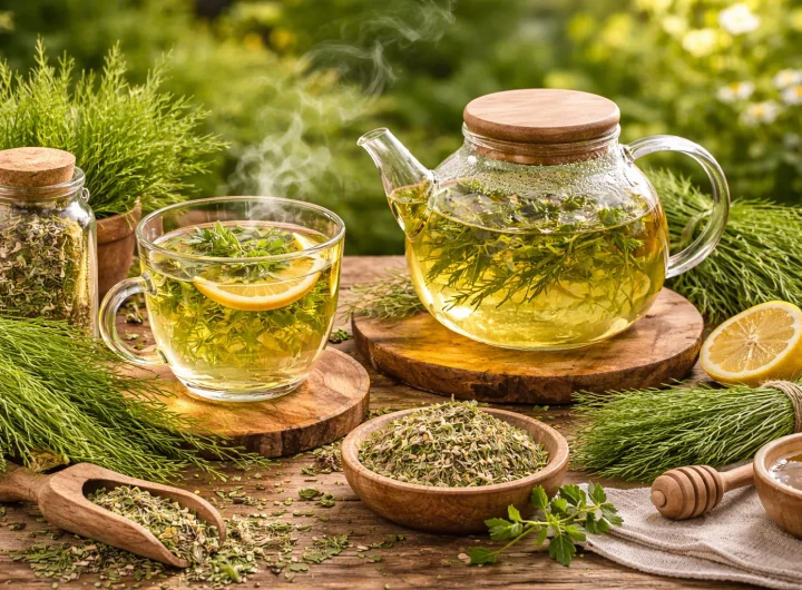 Čaj od Preslice: Mineralni Biljni Čaj za Kosti i Kožu