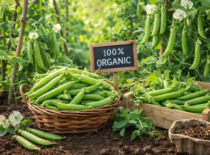 Grašak Šećerac u Ekološkom Uzgoju – Bez Kemije do Slatkih Mahuna
