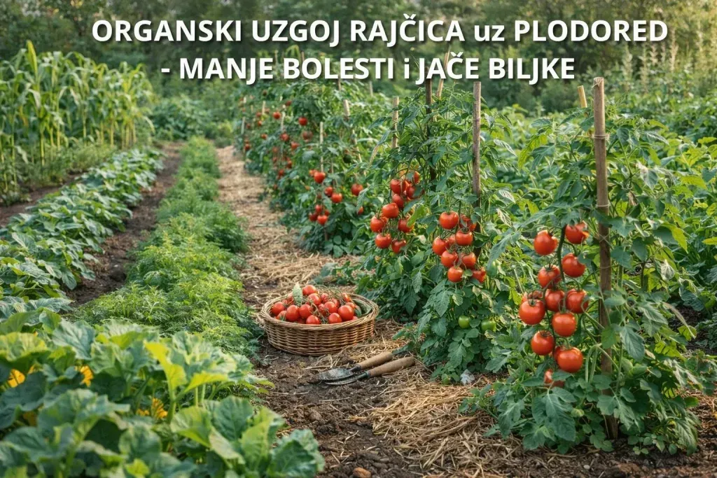 Organski Uzgoj Rajčica uz Plodored – Manje Bolesti i Jače Biljke