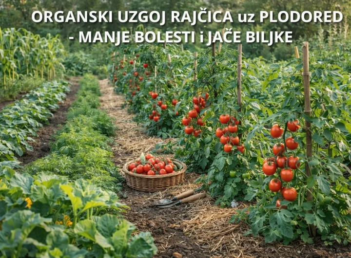 Organski Uzgoj Rajčica uz Plodored – Manje Bolesti i Jače Biljke