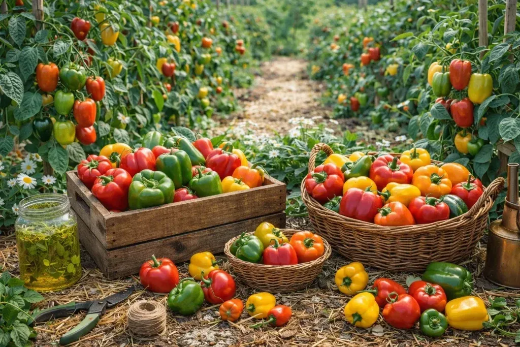 Organski Uzgoj Paprika – Zdrave i Mesnate Paprike iz Organskog Vrta