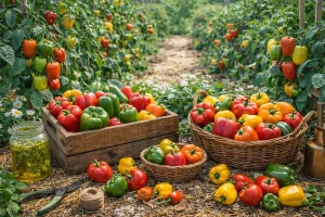 Organski Uzgoj Paprika – Zdrave i Mesnate Paprike iz Organskog Vrta