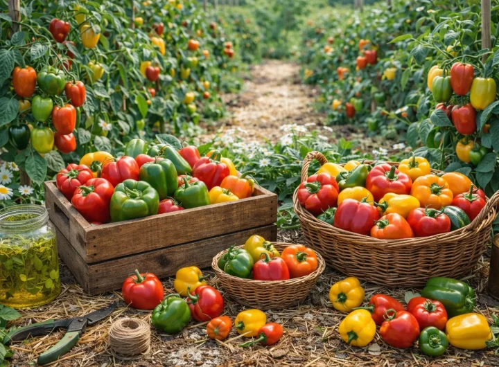 Organski Uzgoj Paprika – Zdrave i Mesnate Paprike iz Organskog Vrta