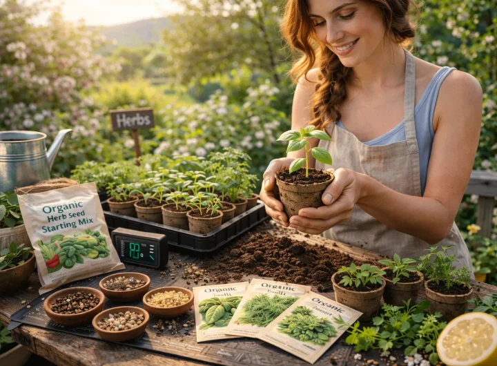 Organski Uzgoj Začinskog Bilja iz Sjemena – Aroma, Svježina i Samodostatnost