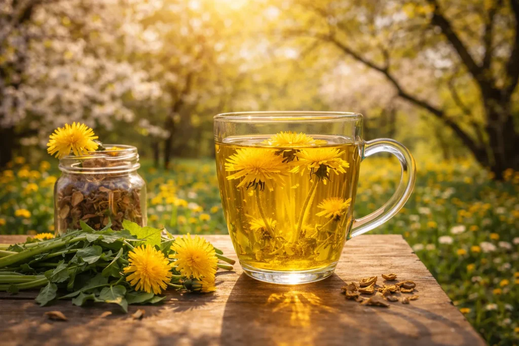 Čaj od Maslačka: Podrška Jetri i Probavi u Proljeće