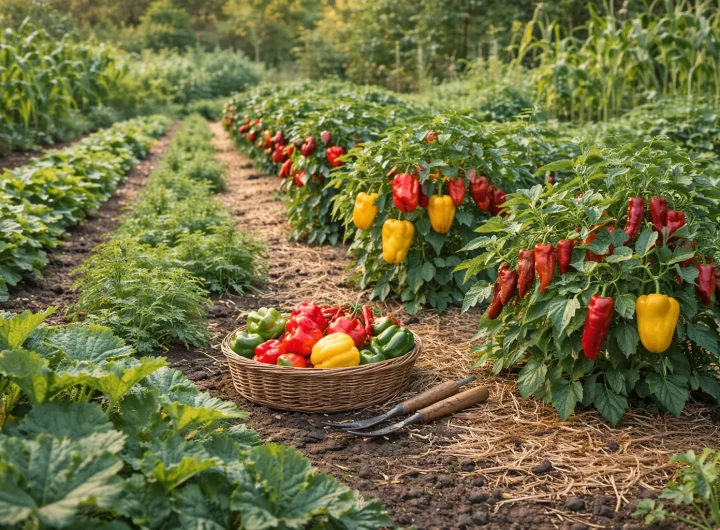 Organski Uzgoj Paprika i Čili Papričica uz Plodored – Zdrave Biljke bez Iscrpljivanja Tla
