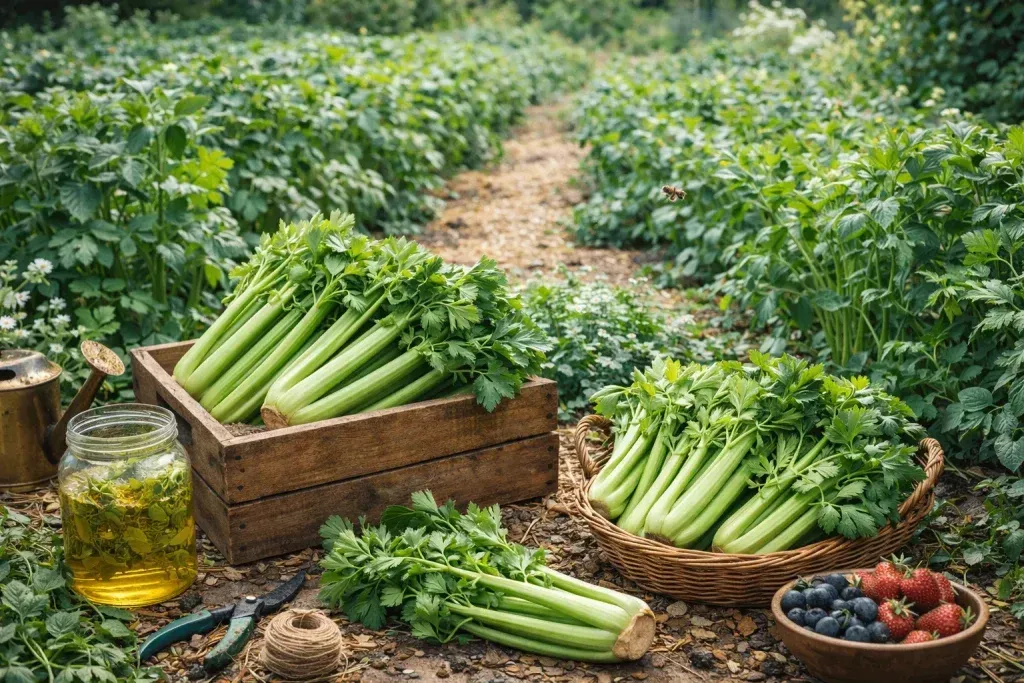 Organski Uzgoj Celera – Uzgoj Aromatičnog Celera uz Prirodnu Prihranu