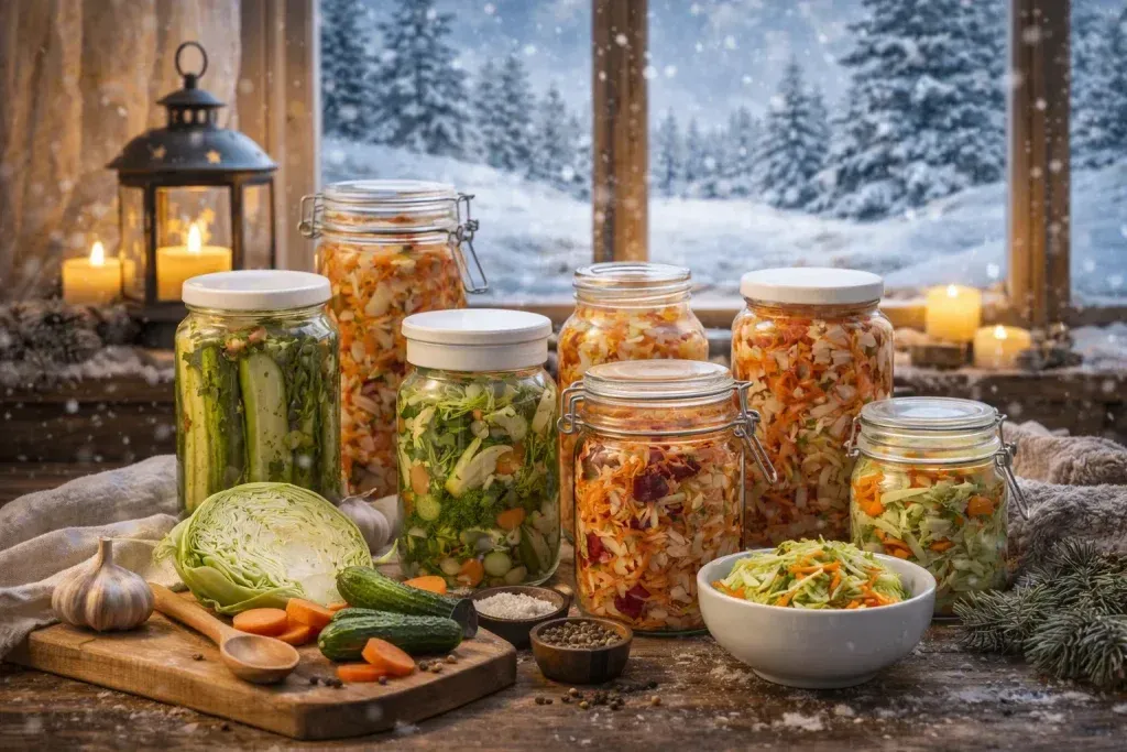 Kako Fermentirati Povrće Zimi: Potpuni Vodič za Početnike