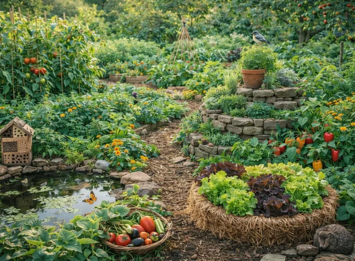 Organski Uzgoj uz Permakulturne Principe – Dizajn Vrta koji Radi Sam za Sebe