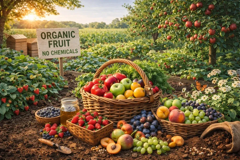 Organski Uzgoj Voća – Vodič za Ekološku Proizvodnju Bez Kemikalija