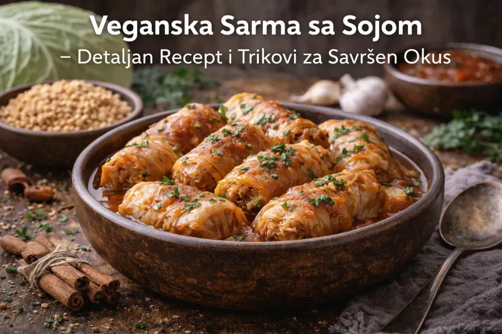 Veganska Sarma sa Sojom – Detaljan Recept i Trikovi za Savršen Okus