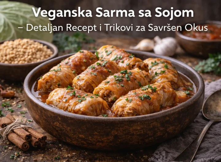 Veganska Sarma sa Sojom – Detaljan Recept i Trikovi za Savršen Okus
