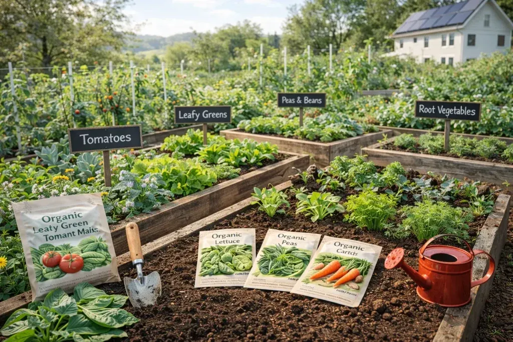 Organski Uzgoj Povrća iz Sjemena uz Plodored – Temelj Održivog Vrta